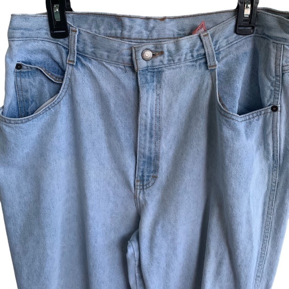 Vintage Gitano High Waisted Blue Jeans Size 16 Average Baggy Mom - Picture 2 of 7